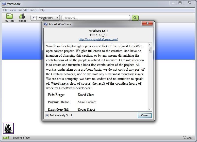 Limewire Not Connecting Vista