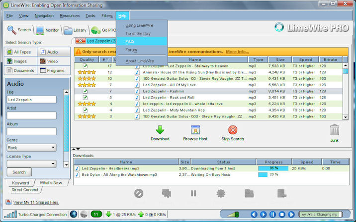 limewire pro