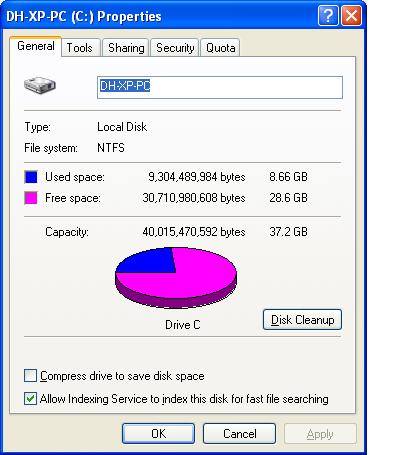 Click image for larger version

Name:	disk space.jpg
Views:	101
Size:	35.3 KB
ID:	1731