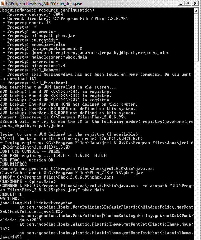 Click image for larger version

Name:	Phex debug screenshot.GIF
Views:	379
Size:	31.4 KB
ID:	2497