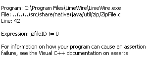 Click image for larger version

Name:	Limewire Error.bmp
Views:	93
Size:	4.6 KB
ID:	3982